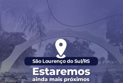 Estamos chegando em São Lourenço do Sul/RS
