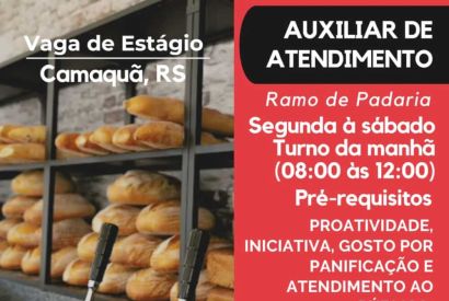 FORMATTA RH OFERTA NOVAS VAGAS DE ESTÁGIO EM CAMAQUÃ