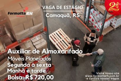 FORMATTA RH OFERTA NOVAS VAGAS DE ESTÁGIO EM CAMAQUÃ