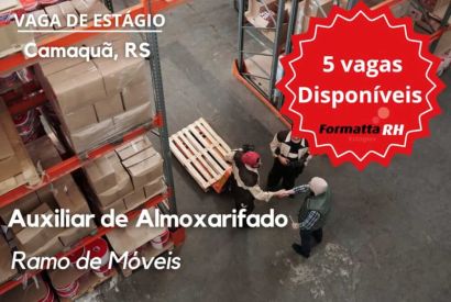 FORMATTA RH OFERTA NOVAS VAGAS DE ESTÁGIO EM CAMAQUÃ