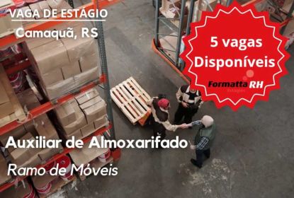 FORMATTA RH OFERTA NOVAS VAGAS DE ESTÁGIO EM CAMAQUÃ