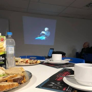 Srº. Valdemar Sperotto Ferrão, foi o palestrante de mais uma edição do Café com Bate Papo Sindilojas!
