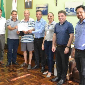 O Sindilojas juntamente com a Prefeitura municipal homenageia Empresários do transporte coletivo.
