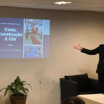 Coquetel de Apresentação Casa, Construção & CIA
