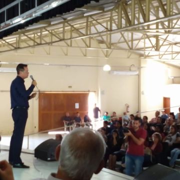 Sindilojas visita os funcionários públicos de Arambaré