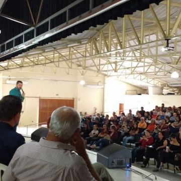 Sindilojas visita os funcionários públicos de Arambaré
