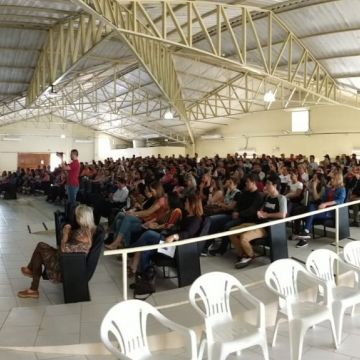 Sindilojas visita os funcionários públicos de Arambaré