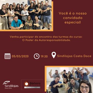 Happy Hour  Curso o Poder da Autorresponsabilidade