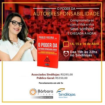Happy Hour  Curso o Poder da Autorresponsabilidade