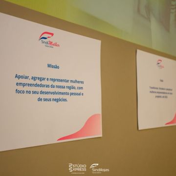 Lançamento do calendário do SindiMulher Costa Doce.