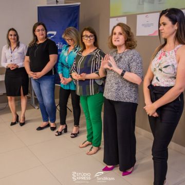 Lançamento do calendário do SindiMulher Costa Doce.