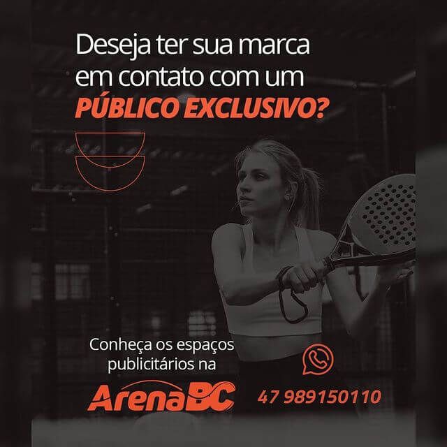 Conheça os espaço publicitários na ArenaBC