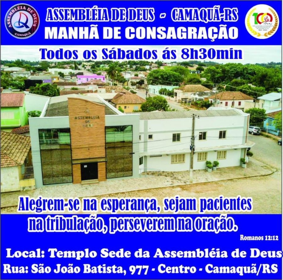 CONSAGRAÇÃO