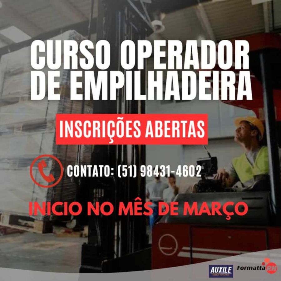 OPERADOR DE EMPILHADEIRA 